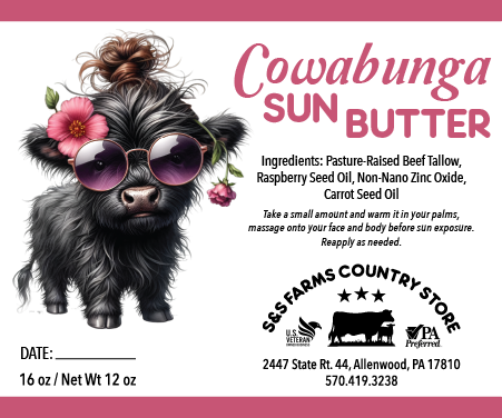Cowabunga Sun Butter