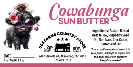 Cowabunga Sun Butter