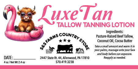 LuxeTan Tanning Tallow